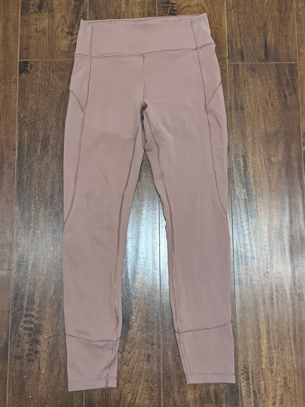 Lululemon In Movement 7/8 Tight Leggings *Everlux 25" Antique Bark Size 6